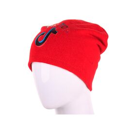 Шапка жіноча H129 red р.M "Mabi" недорого оптом від прямого постачальника