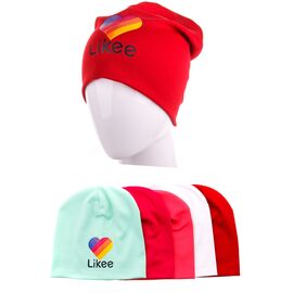 Фотография Шапка детская на девочку H174 mix р.M "Mabi" недорого оптом от прямого поставщика