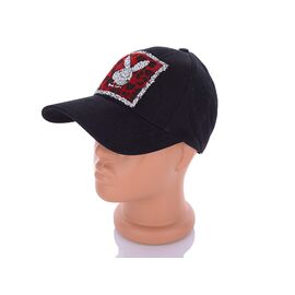 Кепка жіноча літня W028 black р.56-59 "Mabi" недорого оптом від прямого постачальника