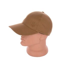 Фотография Кепка мужская Y1 тризуб brown р.56-59 "Mabi" недорого оптом от прямого поставщика