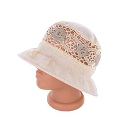 Фотография Шляпа женская P9-80 beige р.56-59 "Mabi" недорого оптом от прямого поставщика