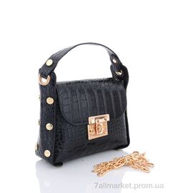 Фотография Сумка женская 2119-16 black 14*18*6 см, "David Polo" недорого оптом от прямого поставщика