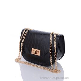 Фотография Сумка женская 2127-3 black 14*20*8 см, "David Polo" недорого оптом от прямого поставщика