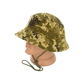 Фотография Панама мужская AI10-16 khaki р.56-60 "Mabi" недорого оптом от прямого поставщика