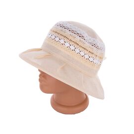 Капелюх жіночий AI10-17 beige р.56-58 "Mabi" недорого оптом від прямого постачальника