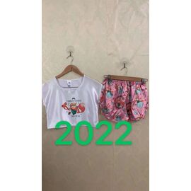 Фотография Пижама лёгкая женская 2022 pink р.S-L "Diorella" недорого оптом от прямого поставщика