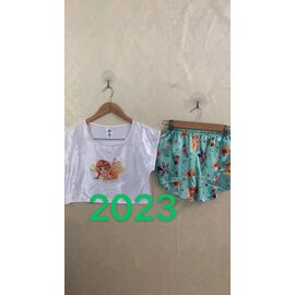 Фотография Пижама лёгкая женская 2023 green р.S-L "Diorella" недорого оптом от прямого поставщика