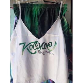 Фотография Пижама лёгкая женская D1 green р.S-L "Diorella" недорого оптом от прямого поставщика