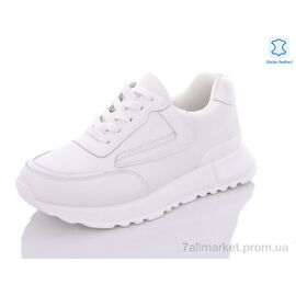 Фотография Кроссовки женские модные Весна/осень Y735-8 white (6 пар р.37-41) "Yimeili" недорого оптом от прямого поставщика