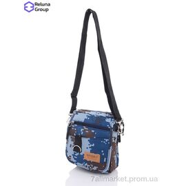 Фотография Сумка мужская CN001-4 blue 18*15*8 см, "Reluna Group" недорого оптом от прямого поставщика
