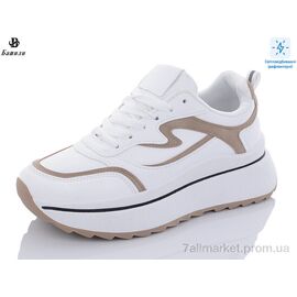 Фотография Кроссовки женские модные Весна/осень B806-2 (8 пар р.36-41) "Башили" недорого оптом от прямого поставщика