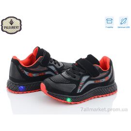 Кросівки дитячі модні Весна/осінь CP232-4 LED (8 пар р.25-30) "PALIAMENT" недорого оптом від прямого постачальника