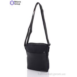 Сумка чоловіча DM003-4 black 21*17*5 см, "Reluna Group" недорого оптом від прямого постачальника