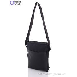Сумка чоловіча DM003-5 black 21*17*5 см, "Reluna Group" недорого оптом від прямого постачальника
