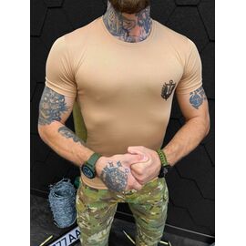 Футболка чоловіча 94 beige р.M-3XL "Madoka" недорого оптом від прямого постачальника