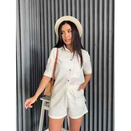 Фотография Костюм женский 039 white р.42-48 "Tori" недорого оптом от прямого поставщика