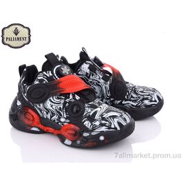 Кросівки жіночі модні Весна/осінь 601-333black-red (6 пар р.38-41) "PALIAMENT" недорого оптом від прямого постачальника