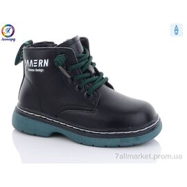 Черевики дитячі зручні Весна/осінь 802 green (8 пар р.26-30) "Леопард" недорого оптом від прямого постачальника