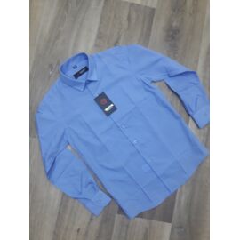 Сорочка дитяча на хлопчика 8575 l.blue р.5-12 "iBamBino" недорого оптом від прямого постачальника