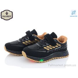 Фотография Кроссовки детские модные Весна/осень CP231-1 LED (8 пар р.25-30) "PALIAMENT" недорого оптом от прямого поставщика