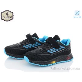 Фотография Кроссовки детские модные Весна/осень CP231-5 LED (8 пар р.25-30) "PALIAMENT" недорого оптом от прямого поставщика