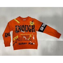 Светер Дитячий на хлопчика 5661 orange р.110-140 "BURATINO" недорого оптом від прямого постачальника