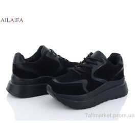 Фотография Кроссовки женские модные Весна/осень F58-1 піна (6 пар р.36-41) "Ailaifa" недорого оптом от прямого поставщика