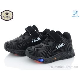 Фотография Кроссовки детские модные Весна/осень SP233-6 LED (8 пар р.20-25) "PALIAMENT" недорого оптом от прямого поставщика
