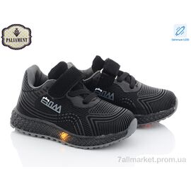 Фотография Кроссовки детские модные Весна/осень SP233-7 LED (8 пар р.20-25) "PALIAMENT" недорого оптом от прямого поставщика