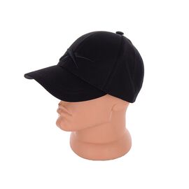 Кепка чоловіча EY23-3 black р.M-L "Mabi" недорого оптом від прямого постачальника