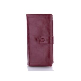 Фотография Кошелёк женский C8250-2 wine-red р.18*10*3 "Trendshop" недорого оптом от прямого поставщика
