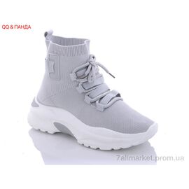 Фотография Кроссовки женские модные Весна/осень BK25-3 grey old (8 пар р.36-41) "QQ&Панда" недорого оптом от прямого поставщика