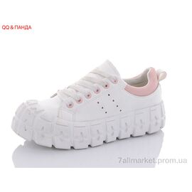 Фотография Кроссовки женские модные Весна/осень BK81 pink (8 пар р.36-41) "QQ&Панда" недорого оптом от прямого поставщика