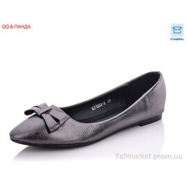 Фотография Балетки женские удобные Весна/осень KJ203-3 (8 пар р.36-41) "QQ&Панда" недорого оптом от прямого поставщика