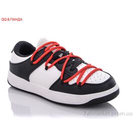 Фотография Кроссовки женские модные Весна/осень BK75 white-black old (8 пар р.36-41) "QQ&Панда" недорого оптом от прямого поставщика