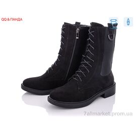 Фотография Ботинки женские стильные Весна/осень 537-3-1 (6 пар р.37-41) "QQ&Панда" недорого оптом от прямого поставщика