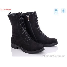 Фотография Ботинки женские стильные Весна/осень 537-6-1 (6 пар р.37-41) "QQ&Панда" недорого оптом от прямого поставщика