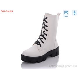 Фотография Ботинки женские стильные Весна/осень 558-21-3 (6 пар р.37-41) "QQ&Панда" недорого оптом от прямого поставщика