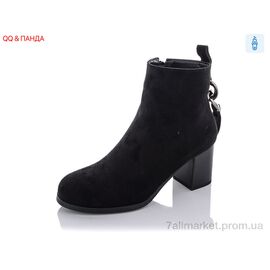 Фотография Ботинки женские стильные Весна/осень A110-1 (8 пар р.36-41) "QQ&Панда" недорого оптом от прямого поставщика