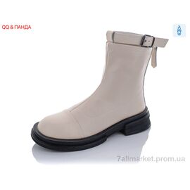 Фотография Ботинки женские стильные Весна/осень A2591 (8 пар р.36-41) "QQ&Панда" недорого оптом от прямого поставщика