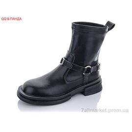 Фотография Ботинки женские стильные Весна/осень A2592 (8 пар р.36-41) "QQ&Панда" недорого оптом от прямого поставщика