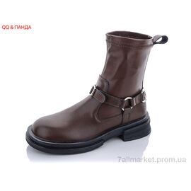 Фотография Ботинки женские стильные Весна/осень A2593 (8 пар р.36-41) "QQ&Панда" недорого оптом от прямого поставщика