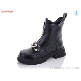 Фотография Ботинки женские стильные Весна/осень A102 (8 пар р.36-41) "QQ&Панда" недорого оптом от прямого поставщика