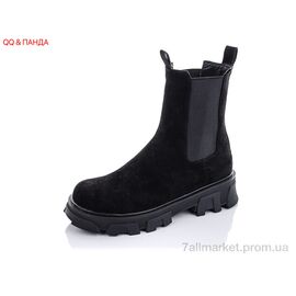 Фотография Ботинки женские стильные Весна/осень A92-1 (8 пар р.36-41) "QQ&Панда" недорого оптом от прямого поставщика