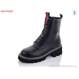 Фотография Ботинки женские стильные Весна/осень A25 (8 пар р.36-41) "QQ&Панда" недорого оптом от прямого поставщика