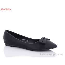 Фотография Балетки женские удобные Весна/осень KJ1203-2 (8 пар р.36-41) "QQ&Панда" недорого оптом от прямого поставщика