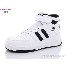 Фотография Кроссовки детские модные Весна/осень R3202-3 (8 пар р.32-37) "GFB-Канарейка" недорого оптом от прямого поставщика