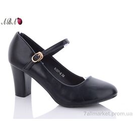 Фотография Туфли женские стильные Весна/осень KJ27-2 (6 пар р.36-40) "Aba" недорого оптом от прямого поставщика