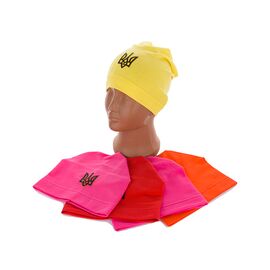 Фотография Шапка детская унисекс DI1410 mix р.4-10 "Mabi" недорого оптом от прямого поставщика