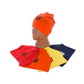 Фотография Шапка детская унисекс DI1411 mix р.4-10 "Mabi" недорого оптом от прямого поставщика